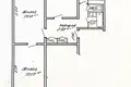 3 room apartment 68 m² Minsk, Belarus