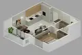 Квартира 1 спальня 57 м² Бар, Черногория