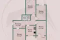 4 room apartment 79 m² Barysaw, Belarus