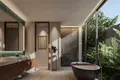 Residential complex Luxury villas in Thai traditional architectural style, with swimming pools, surrounded by greenery, Phuket, Thailand
