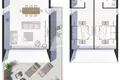 Дуплекс 2 спальни 111 м² Крашичи, Черногория