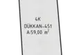 Wohnung 59 m² Aksu, Türkei