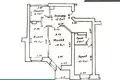 Appartement 2 chambres 72 m² en Minsk, Bélarus