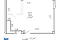Oficina 2 habitaciones 58 m² en Minsk, Belarús
