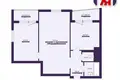 Wohnung 3 zimmer 64 m² Maladsetschna, Belarus