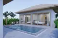 Kompleks mieszkalny Complex of villas with terraces and swimming pools in Choeng Mon area, Samui, Thailand