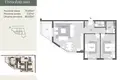 2 bedroom apartment 66 m² Bar, Montenegro