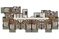 Attique 2 chambres 48 m² Tosmur, Turquie