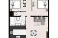 2 bedroom apartment 63 m² in London, United Kingdom