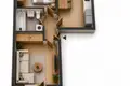 2 room apartment 53 m² Warsaw, Poland