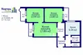 Квартира 3 комнаты 74 м² Минск, Беларусь
