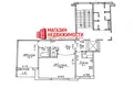 Wohnung 2 zimmer 56 m² Hrodna, Belarus