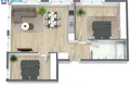 Mieszkanie 3 pokoi 63 m² Kłajpeda, Litwa
