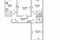 Mieszkanie 3 pokoi 65 m² Mińsk, Białoruś