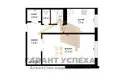 Appartement 1 chambre 38 m² Muchaviecki sielski Saviet, Bélarus