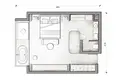Apartamento 1 habitacion 40 m² Kamala, Tailandia