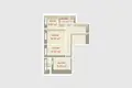 Квартира 3 комнаты 91 м² Минск, Беларусь