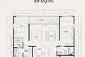 Apartamento 2 habitaciones 80 m² Choeng Thale, Tailandia