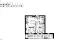 Apartamento 2 habitaciones 38 m² Lodz, Polonia