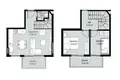 2 room apartment 86 m² Alanya, Turkey