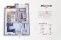 Квартира 1 спальня 45 м² Колашин, Черногория