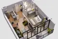 Квартира 2 комнаты 53 м² Батуми, Грузия