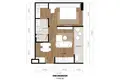 Apartamento 1 habitacion 45 m² Choeng Thale, Tailandia