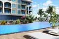 Mieszkanie 2 pokoi 44 m² Alanya, Turcja