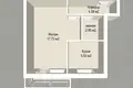 Mieszkanie 1 pokój 31 m² Mińsk, Białoruś