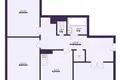 Wohnung 3 zimmer 67 m² Mikhanavichy, Belarus
