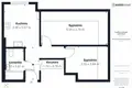 Wohnung 2 zimmer 42 m² Krakau, Polen