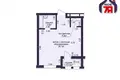 Квартира 1 комната 35 м² Минск, Беларусь