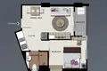 Kondominium 1 Schlafzimmer 36 m² Wichit, Thailand