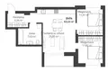 3 room apartment 63 m² Vilnius, Lithuania