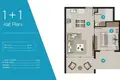 Квартира 3 комнаты 76 м² Бодрум, Турция