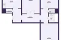 Mieszkanie 3 pokoi 77 m² Mińsk, Białoruś