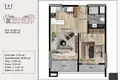 Apartamento 2 habitaciones 47 m² Región del Mediterráneo, Turquía