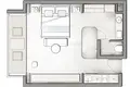 Mieszkanie 1 pokój 38 m² Ban Bang Thao, Tajlandia