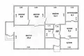 Maison 78 m² Zalieski sielski Saviet, Bélarus