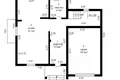 3 room house 201 m² Dziarzynski sielski Saviet, Belarus