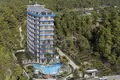 Квартира 1 комната 49 м² Аланья, Турция