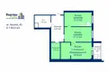 Wohnung 2 zimmer 83 m² Barauljany, Belarus