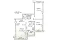 3 bedroom apartment 74 m² Babruysk, Belarus