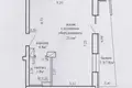 Apartamento 1 habitación 39 m² Minsk, Belarús