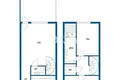 Квартира 3 комнаты 80 м² Oulu sub region, Финляндия