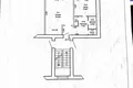 Apartamento 1 habitación 41 m² Hudy, Belarús