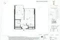 Wohnung 2 zimmer 42 m² Warschau, Polen