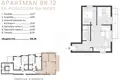 Wohnung 1 zimmer 34 m² Becici, Montenegro