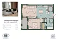 Квартира 2 комнаты 68 м² Калининград, Россия