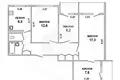 Wohnung 4 zimmer 68 m² Muchaviecki sielski Saviet, Belarus